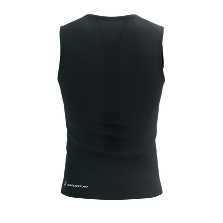 COMPRESSPORT Koszulka biegowa męska TRAIL RACING TANK black