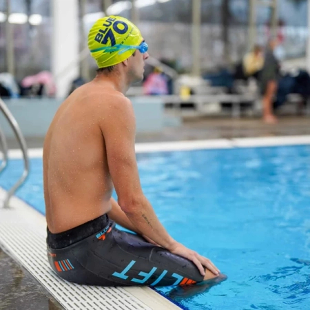 BLUESEVENTY Spodenki neoprenowe LIFT BUOYANCY SHORTS black