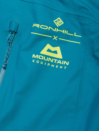 RONHILL Wodoodporna kurtka biegowa damska TECH GORE-TEX MERCURIAL JACKET marine/acid