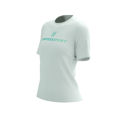 COMPRESSPORT Koszulka lifestyle damska PODIUM SS T-SHIRT star white