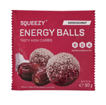 SQUEEZY Energetyczne kulki mocy ENERGY BALLS 50 g daktyle/kokos