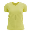 COMPRESSPORT Koszulka biegowa damska PERFORMANCE SS T-SHIRT green sheen