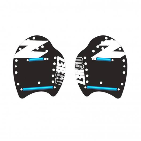 ZEROD Wiosełka pływackie SWIMMING HAND PADDLES M black