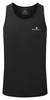 RONHILL Koszulka biegowa męska bez rękawów CORE VEST black/bright white