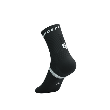 COMPRESSPORT Skarpetki do biegania PRO MARATHON SOCKS V2.0 black/white