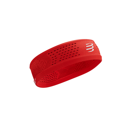 COMPRESSPORT Opaska na głowę THIN HEADBAND ON/OFF red