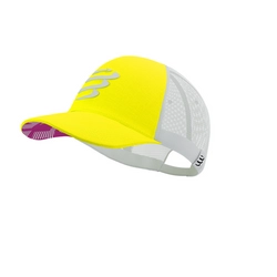 COMPRESSPORT Czapka lifestyle TRUCKER CAP safe yellow/white
