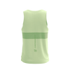 COMPRESSPORT Koszulka biegowa PERFORMANCE SINGLET cream/neon green