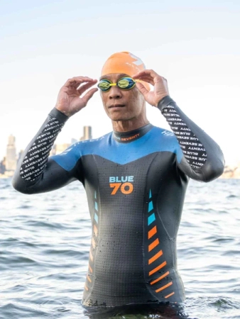 BLUESEVENTY Pianka triathlonowa męska HELIX