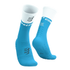 COMPRESSPORT Skarpetki kompresyjne do biegania MID COMPRESSION SOCKS V2.0 norse blue/white