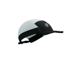 COMPRESSPORT Czapka biegowa 5 PANEL LIGHT CAP white/black