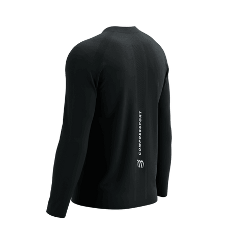 COMPRESSPORT Koszulka biegowa z długim rękawem PERFORMANCE LS T-SHIRT black