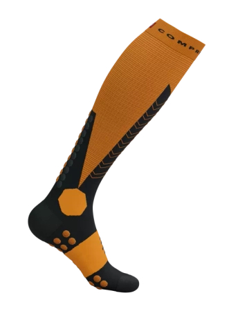 COMPRESSPORT Skarpety kompresyjne narciarskie SKI MOUNTAINEERING FULL SOCKS autumn glory