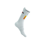 COMPRESSPORT Skarpetki rowerowe PRORACING SOCKS V4 BIKE IRONMAN 2025 white/sunrise