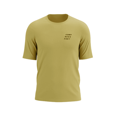 COMPRESSPORT Koszulka lifestyle męska PODIUM SS T-SHIRT ceylon yellow