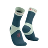 COMPRESSPORT Skarpetki do biegania ULTRA TRAIL SOCKS V2.0 stargazer/aqua/fluo red
