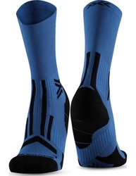 X-SOCKS Skarpety biegowe TRAILRUN PERFORM CREW mineral blue/x black