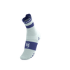 COMPRESSPORT Skarpetki do biegania wysokie PRORACING SOCKS V4 RUN HIGH star white/orient blue