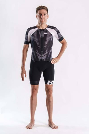 ZEROD Strój triathlonowy RACER TT SUIT black vivacity