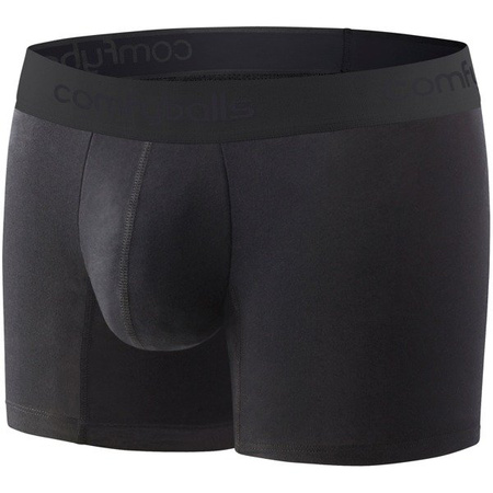 COMFYBALLS Bokserki do biegania LONG MICROFIBER czarne