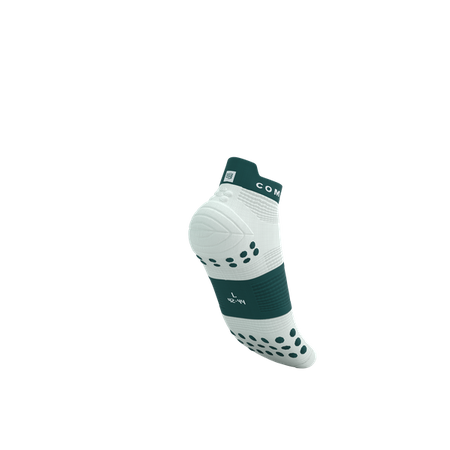 COMPRESSPORT Skarpetki do biegania krótkie PRORACING SOCKS V4 RUN LOW sugar/storm