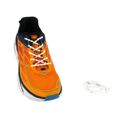 XTENEX Elastyczne sznurówki sportowe XTENEX XH200 HYBRID white