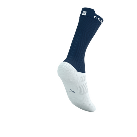 COMPRESSPORT Skarpetki rowerowe PRORACING SOCKS V4 BIKE blues/white