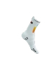 COMPRESSPORT Skarpetki do biegania wysokie PRORACING SOCKS V4 RUN HIGH IRONMAN 2025 white/sunrise