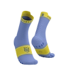 COMPRESSPORT Skarpetki do biegania wysokie PRORACING SOCKS V4 RUN HIGH jacaranda/maize
