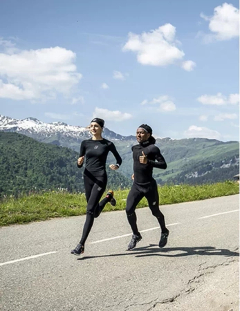 COMPRESSPORT Legginsy biegowe męskie WINTER RUNNING LEGGING black