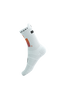 COMPRESSPORT Skarpetki do biegania wysokie PRORACING SOCKS V4 RUN HIGH IRONMAN 2025 white/sunset