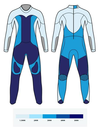 BLUESEVENTY Pianka triathlonowa męska HELIX