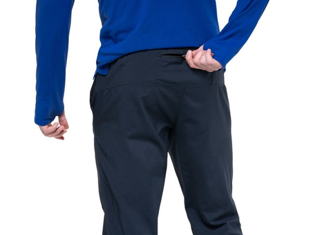 RONHILL Spodnie biegowe męskie CORE SESSION TRACKSTER black/bright white