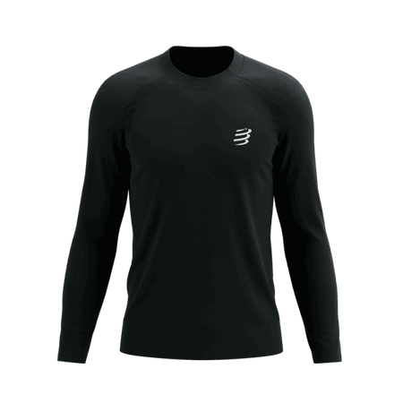 COMPRESSPORT Koszulka biegowa z długim rękawem PERFORMANCE LS T-SHIRT black