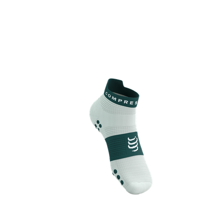 COMPRESSPORT Skarpetki do biegania krótkie PRORACING SOCKS V4 RUN LOW sugar/storm