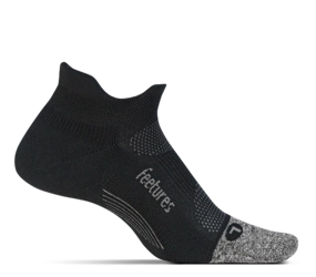 FEETURES Skarpetki do biegania krótkie ELITE ULTRALIGHT NO SHOW TAB czarne