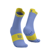 COMPRESSPORT Skarpetki do biegania wysokie PRORACING SOCKS V4 RUN HIGH jacaranda/maize