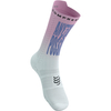 COMPRESSPORT Skarpetki rowerowe PRORACING SOCKS V4.0 BIKE IRONMAN 2025 cyclamen