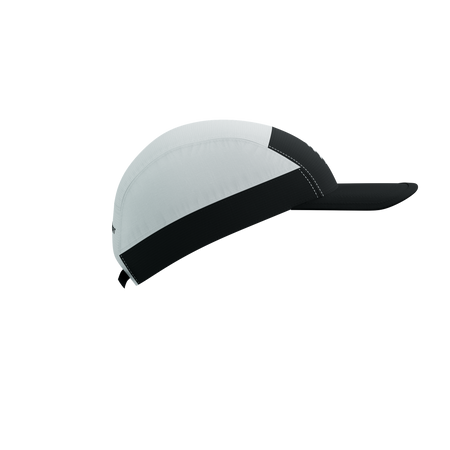 COMPRESSPORT Czapka biegowa 5 PANEL LIGHT CAP white/black