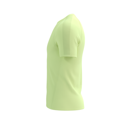 COMPRESSPORT Koszulka biegowa męska TRAIL RACING SS T-SHIRT shadow lime