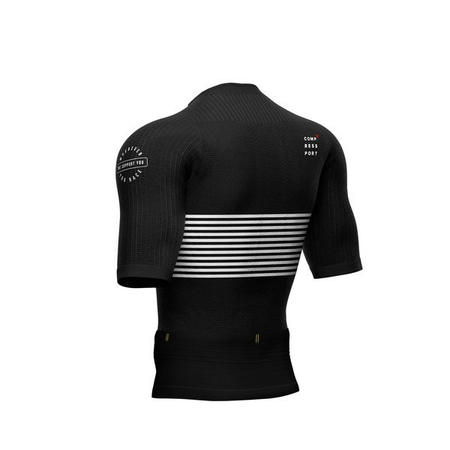 COMPRESSPORT Triathlonowa koszulka kompresyjna TRI POSTURAL SS TOP 2020 czarna
