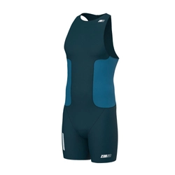 ZEROD Strój triathlonowy męski RACER TRISUIT deep ocean