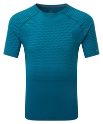 RONHILL Koszulka biegowa męska TECH MARATHON SS TEE niebieska