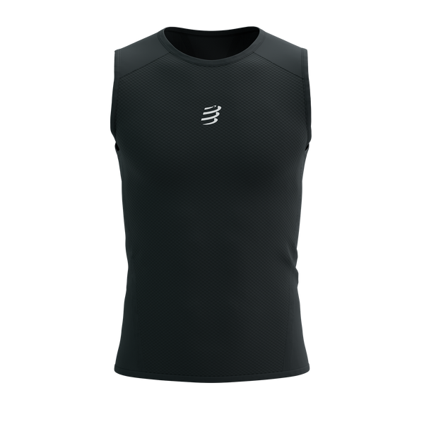 COMPRESSPORT Koszulka biegowa męska TRAIL RACING TANK black