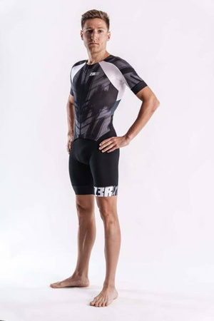 ZEROD Strój triathlonowy RACER TT SUIT black vivacity