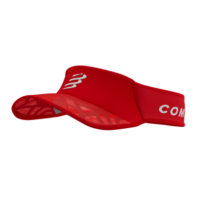 COMPRESSPORT Daszek biegowy SPIDERWEB ULTRALIGHT VISOR red