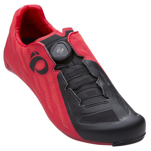 PEARL IZUMI buty rowerowe szosowe Race Road V5 czarno-czerwone