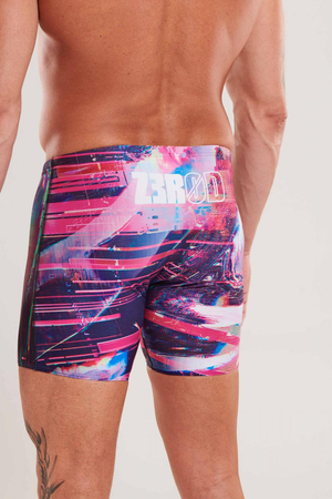 ZEROD Spodenki pływackie BOXERS glitcher