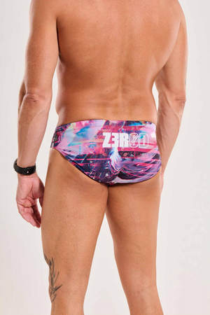 ZEROD Kąpielówki BRIEFS glitcher