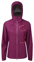 RONHILL Kurtka biegowa damska TECH FORTIFY JACKET blackcurrant/mango